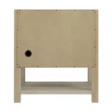 Breckenridge 30" Single Vanity, Whitewashed Oak w/ 3 CM White Zeus Silestone Top