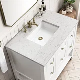 Breckenridge 36" Single Vanity Cabinet, Bright White