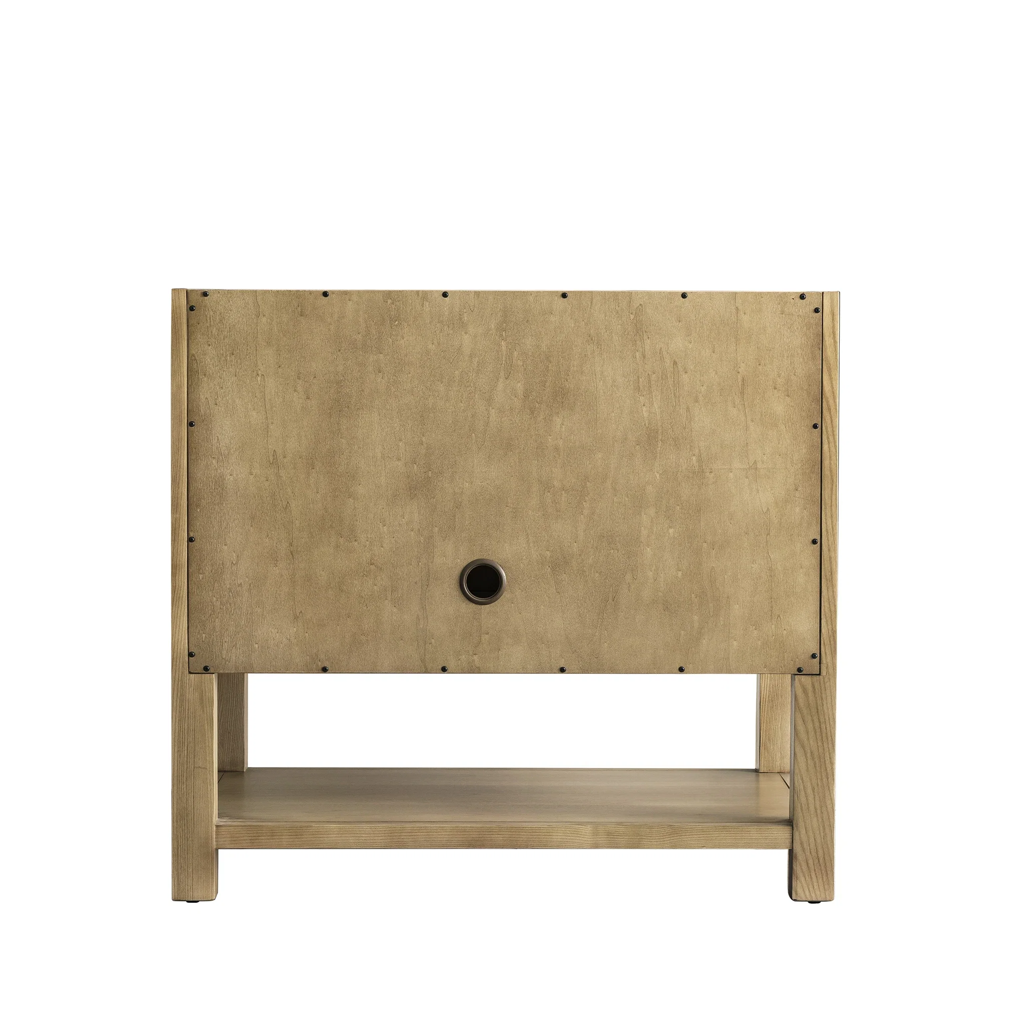Breckenridge 36" Single Vanity, Light Natural Oak w/ 3 CM Lime Delight Top