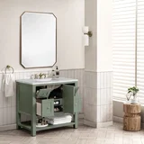 Breckenridge 36" Single Vanity Cabinet, Smokey Celadon