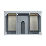Breckenridge 36" Single Vanity, Serenity Blue, w/ 3 CM Tajnar Eclos Top