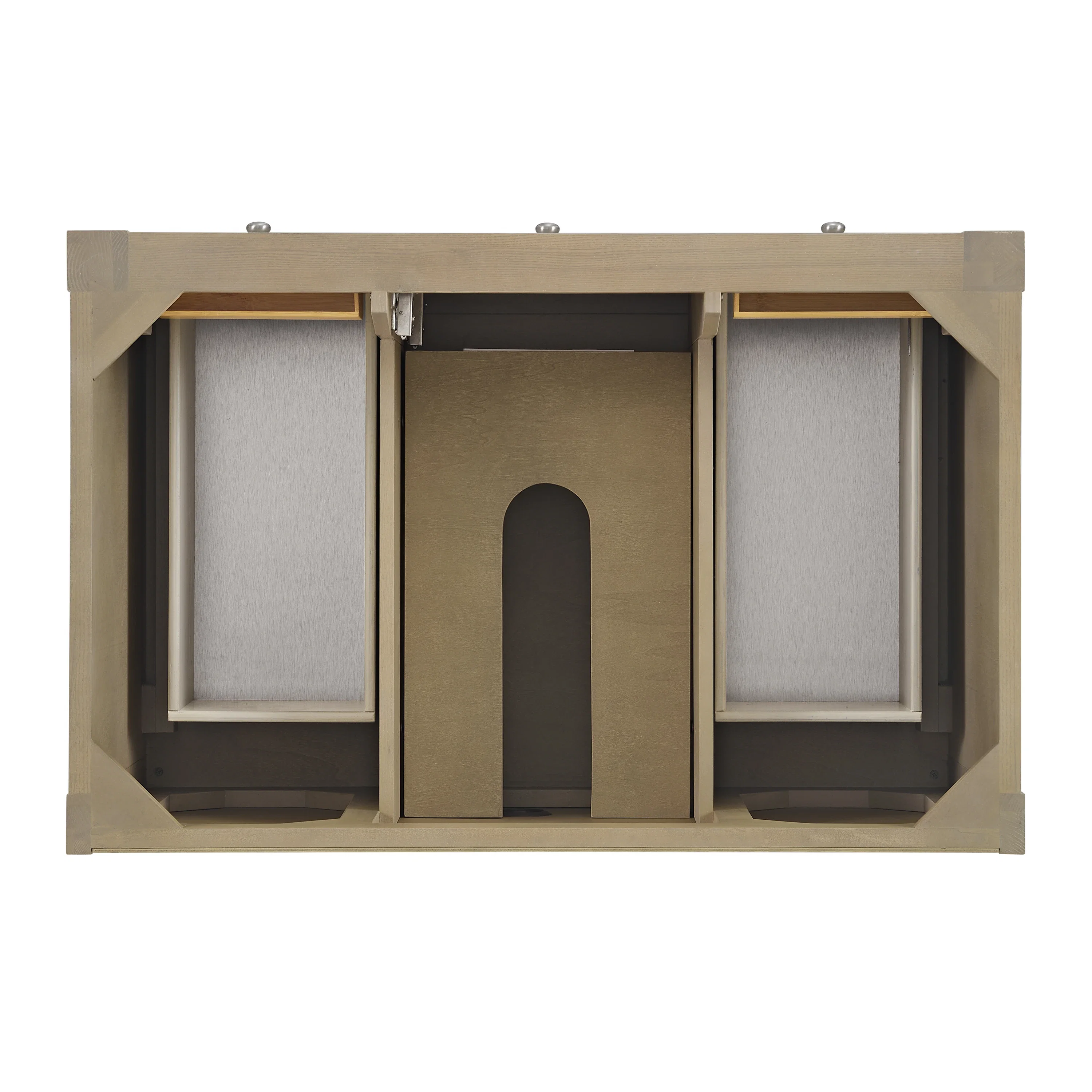Breckenridge 36" Single Vanity, Whitewashed Oak