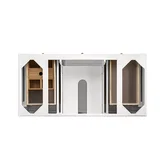 Breckenridge 48" Single Vanity, Bright White w/ 3 CM Lime Delight Top