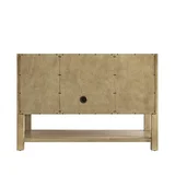 Breckenridge 48" Single Vanity, Light Natural Oak w/ 3 CM Lime Delight Top