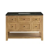 Breckenridge 48" Single Vanity, Light Natural Oak, w/ 3 CM Phantome Eclos Top