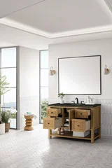 Breckenridge 48" Single Vanity, Light Natural Oak, w/ 3 CM Phantome Eclos Top