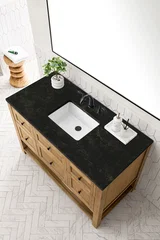 Breckenridge 48" Single Vanity, Light Natural Oak, w/ 3 CM Phantome Eclos Top