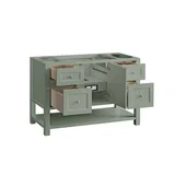 Breckenridge 48" Single Vanity Cabinet, Smokey Celadon