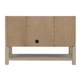 Breckenridge 48" Single Vanity, Smokey Celadon w/ 3 CM Eternal Jasmine Pearl Top