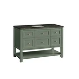Breckenridge 48" Single Vanity, Smokey Celadon, w/ 3 CM Phantome Eclos Top