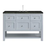 Breckenridge 48" Single Vanity, Serenity Blue, w/ 3 CM Phantome Eclos Top