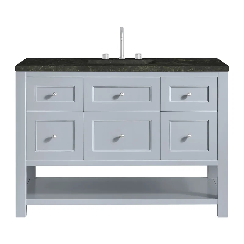 Breckenridge 48" Single Vanity, Serenity Blue, w/ 3 CM Phantome Eclos Top