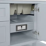 Breckenridge 48" Single Vanity, Serenity Blue, w/ 3 CM Phantome Eclos Top