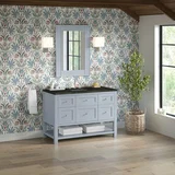 Breckenridge 48" Single Vanity, Serenity Blue, w/ 3 CM Phantome Eclos Top