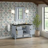 Breckenridge 48" Single Vanity, Serenity Blue, w/ 3 CM Phantome Eclos Top