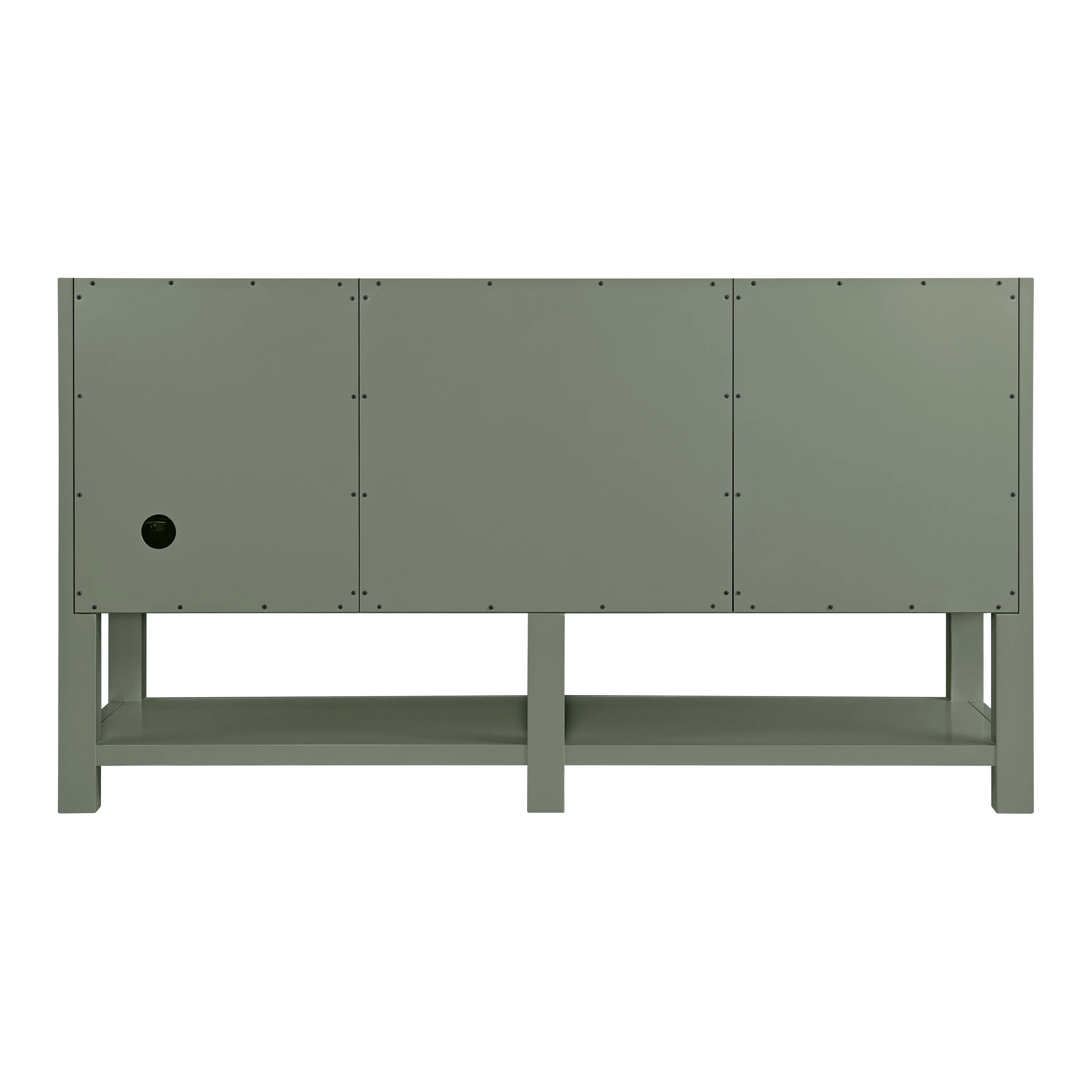 Breckenridge 60" Double Vanity, Smokey Celadon, w/ 3 CM Phantome Eclos Top