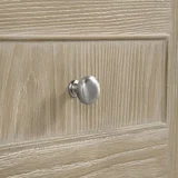 Breckenridge 60" Double Vanity, Whitewashed Oak, w/ 3 CM Eternal Jasmine Pearl Quartz Top