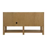 Breckenridge 60" Single Vanity, Light Natural Oak