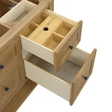 Breckenridge 60" Single Vanity, Light Natural Oak