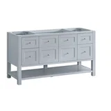 Breckenridge 60" Single Vanity, Serenity Blue, w/ 3 CM Phantome Eclos Top