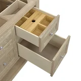 Breckenridge 60" Single Vanity, Whitewashed Oak, w/ 3 CM Phantome Eclos Top