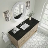 Breckenridge 60" Single Vanity, Whitewashed Oak, w/ 3 CM Phantome Eclos Top