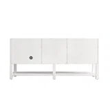 Breckenridge 72" Double Vanity, Bright White, w/ 3 CM Phantome Eclos Top