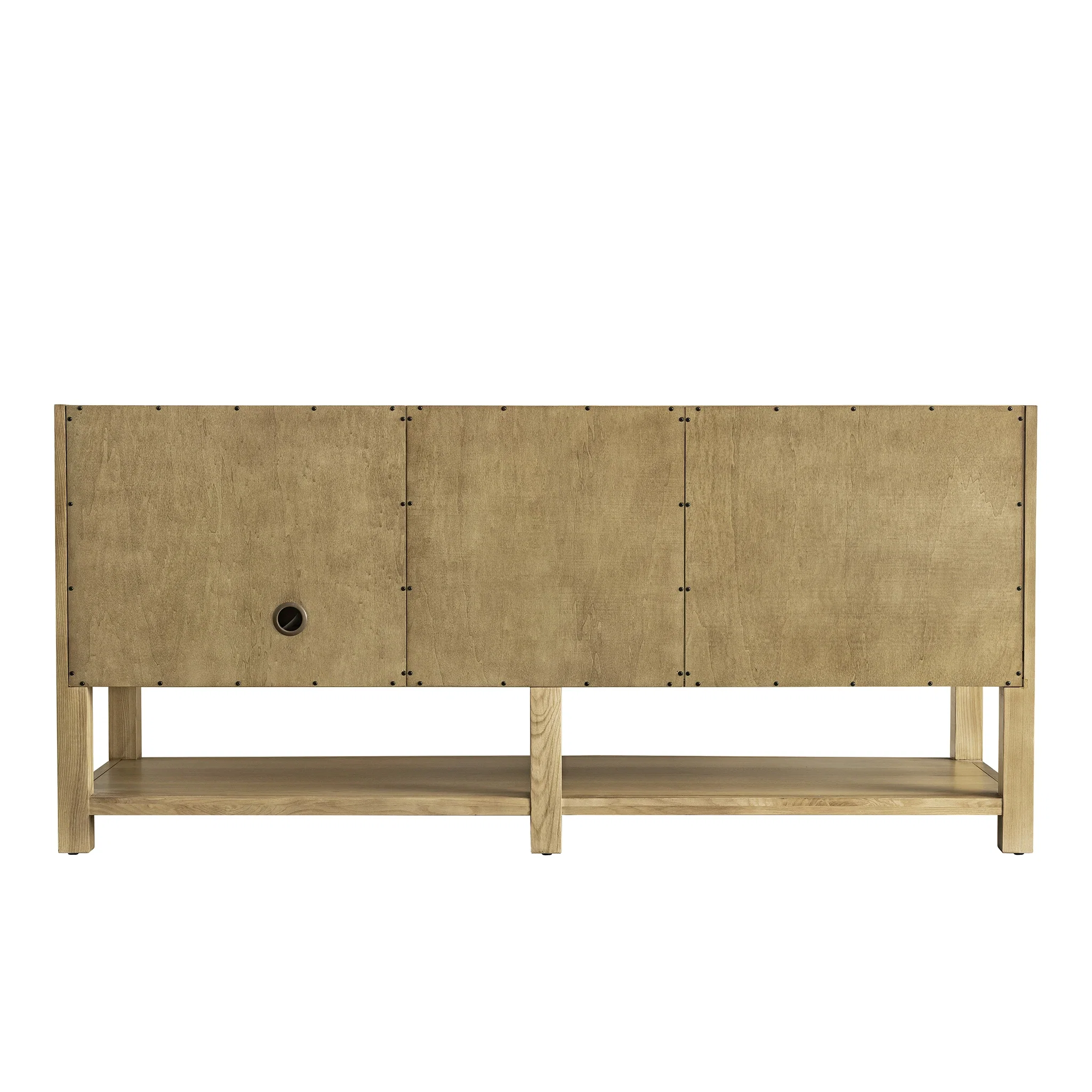 Breckenridge 72" Double Vanity, Light Natural Oak w/ 3 CM Charcoal Soapstone Top