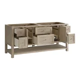Breckenridge 72" Double Vanity, Whitewashed Oak