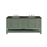 Breckenridge 72" Double Vanity, Smokey Celadon, w/ 3 CM Phantome Eclos Top