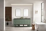 Breckenridge 72" Double Vanity, Smokey Celadon, w/ 3 CM Phantome Eclos Top