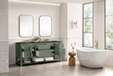 Breckenridge 72" Double Vanity, Smokey Celadon, w/ 3 CM Phantome Eclos Top