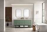 Breckenridge 72" Double Vanity, Smokey Celadon, w/ 3 CM Tajnar Eclos Top