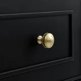 Lorelai 36" Single Vanity, Black Onyx, w/ 3 CM Phantome Eclos Top