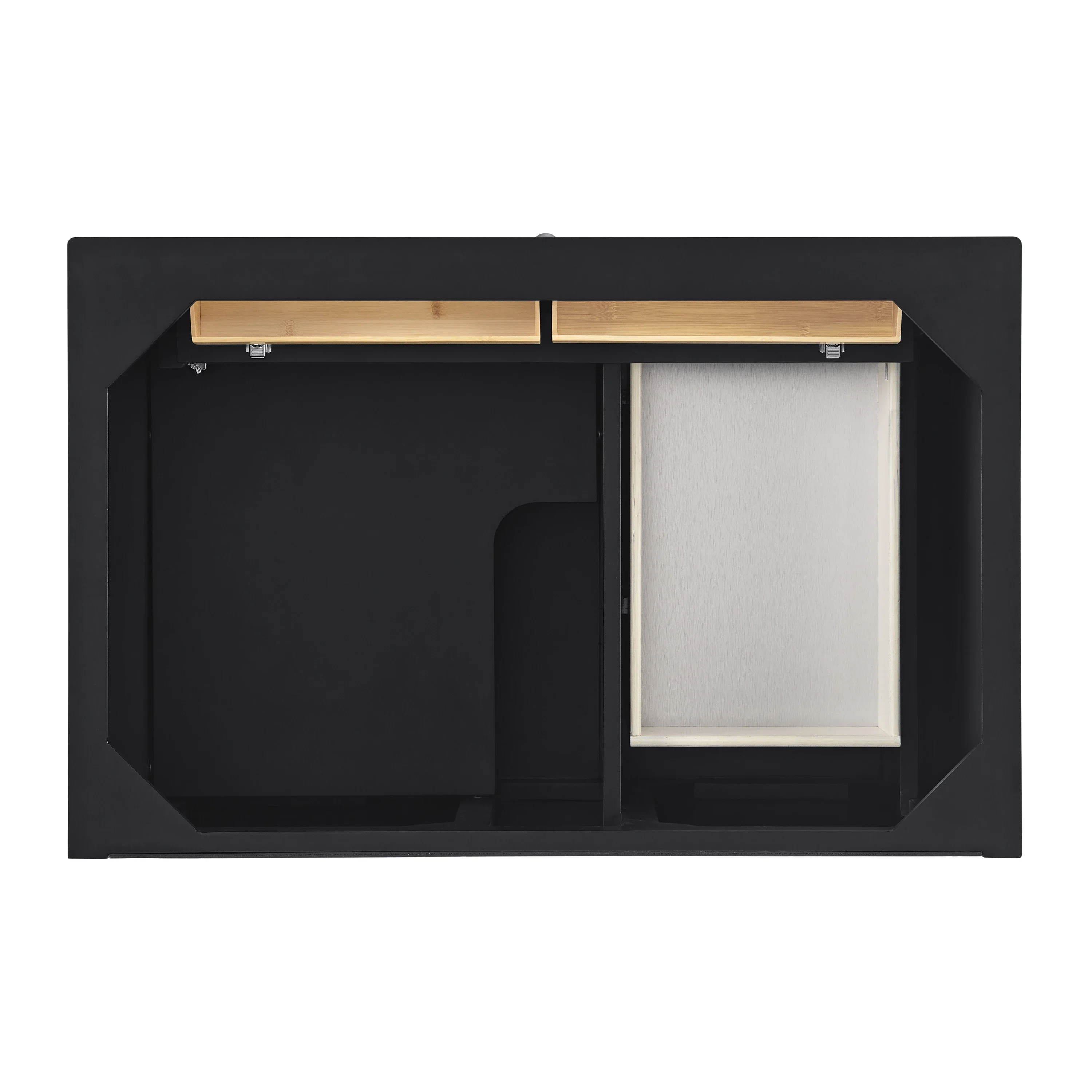 Lorelai 36" Single Vanity, Black Onyx, w/ 3 CM Tajnar Eclos Top