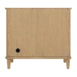 Lorelai 36" Single Vanity, Light Natural Oak w/ 3 CM Charcoal Soapstone Silestone Top