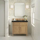 Lorelai 36" Single Vanity, Light Natural Oak, w/ 3 CM Phantome Eclos Top