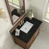 Lorelai 36" Single Vanity, Mid-Century Walnut, w/ 3 CM Phantome Eclos Top