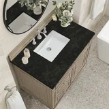 Lorelai 36" Single Vanity, Whitewashed Oak, w/ 3 CM Phantome Eclos Top