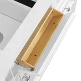 Lorelai 48" Single Vanity, Bright White, w/ 3 CM Phantome Eclos Top