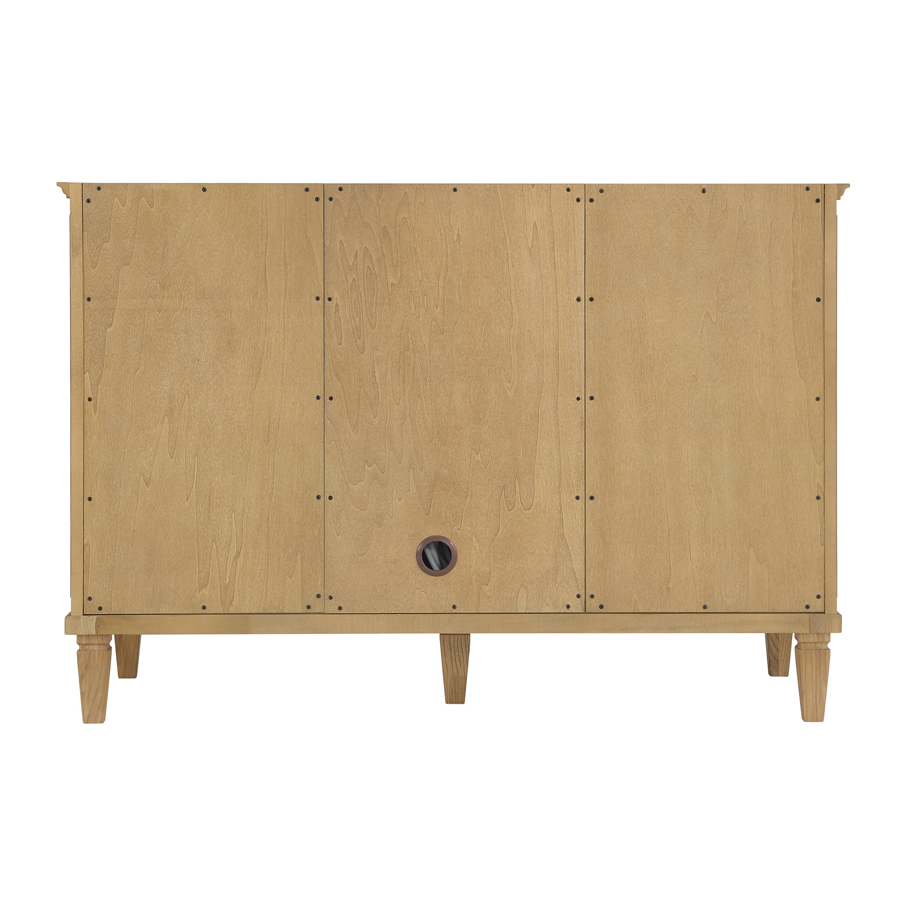 Lorelai 48" Single Vanity, Light Natural Oak w/ 3 CM Eternal Jasmine Pearl Silestone Top