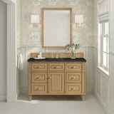 Lorelai 48" Single Vanity, Light Natural Oak, w/ 3 CM Phantome Eclos Top