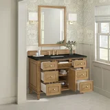 Lorelai 48" Single Vanity, Light Natural Oak, w/ 3 CM Phantome Eclos Top