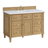 Lorelai 48" Single Vanity, Light Natural Oak