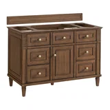 Lorelai 48" Single Vanity, Mid-Century Walnut
