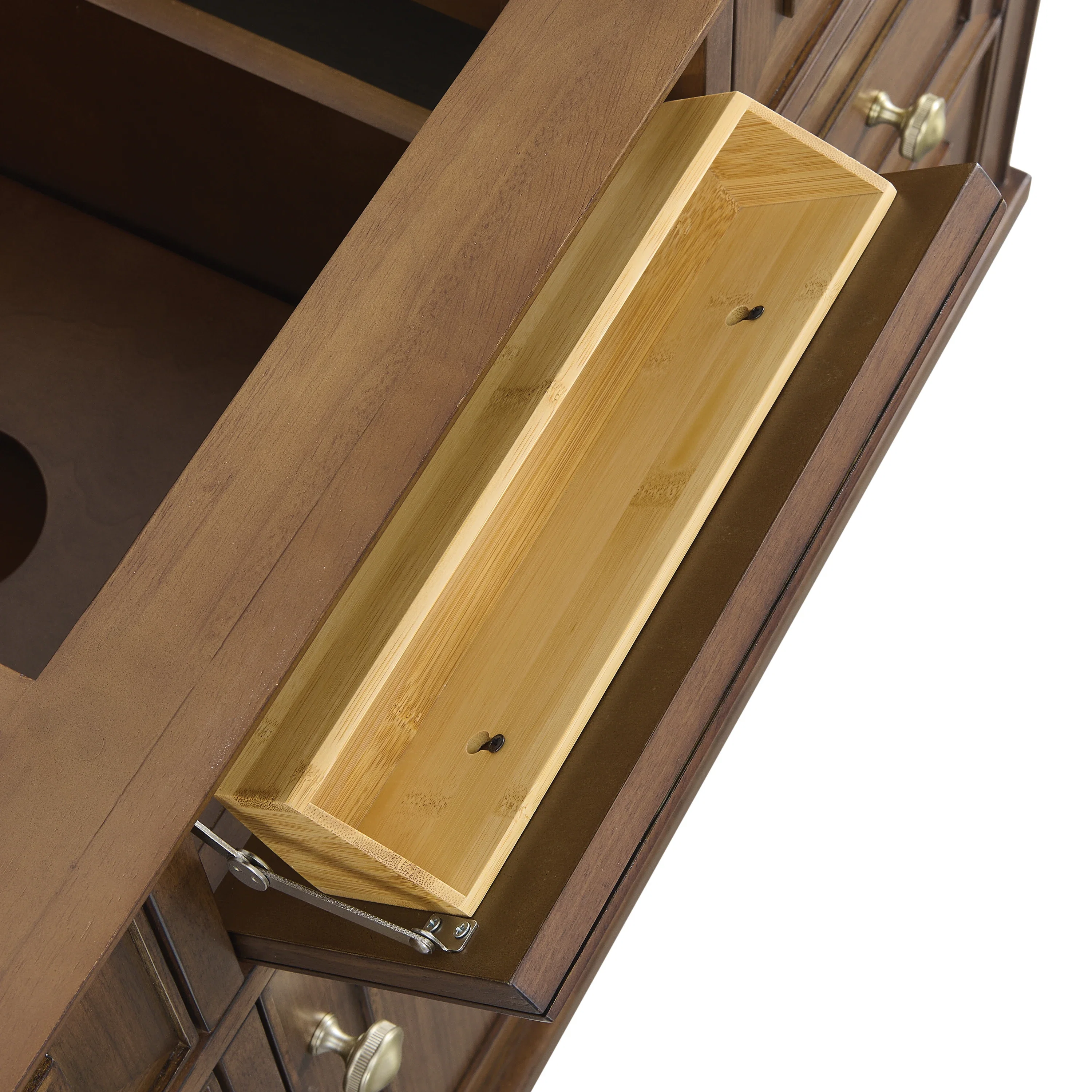 Lorelai 48" Single Vanity, Mid-Century Walnut