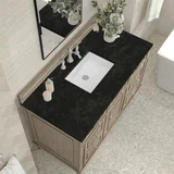 Lorelai 48" Single Vanity, Whitewashed Oak, w/ 3 CM Phantome Eclos Top