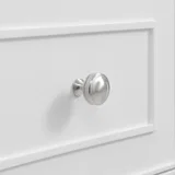 Lorelai 60" Double Vanity, Bright White, w/ 3 CM Siberian Silestone Top