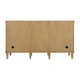 Lorelai 60" Double Vanity, Light Natural Oak, w/ 3 CM Phantome Eclos Top