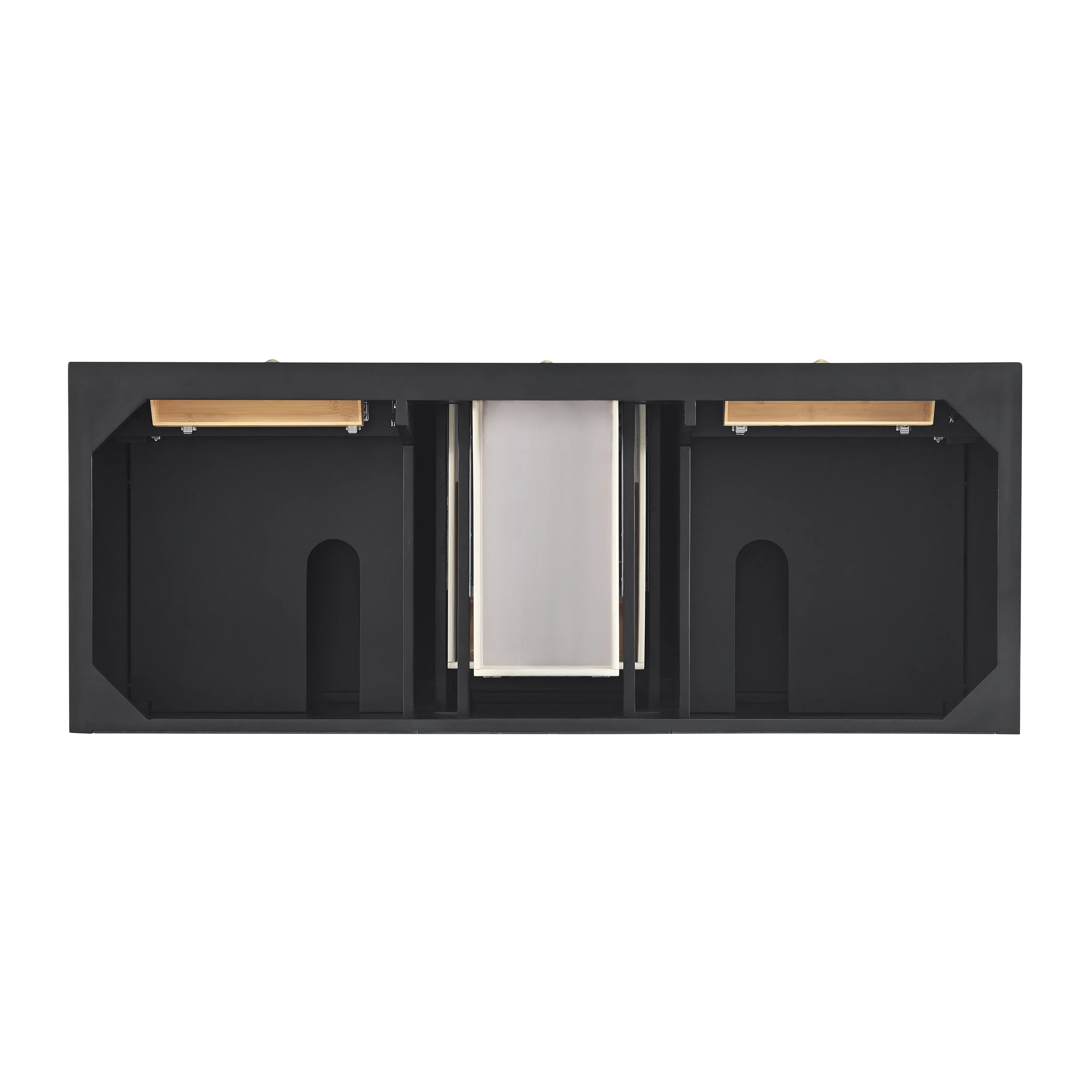 Lorelai 60" Double Vanity, Black Onyx